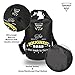 Forbidden Road 5L 10L 15L Waterproof Dry Bag (8 Colors) Dry Sack Roll Top Dry Compression Sack Keeps Gear Dry for Kayaking Boating Camping Canoeing Fishing Skiing Snowboarding (Black, 2L)