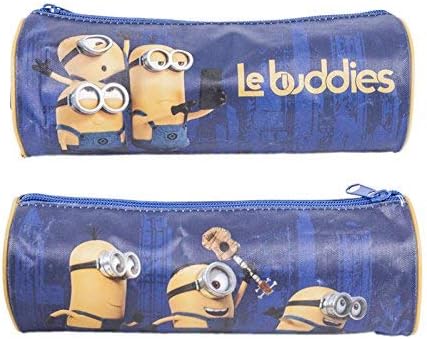Pool Over - Disney 017009.69 Oval Pencil Case Minions, Blue