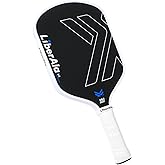 LiberAla Pickleball Paddles & Set of 2, USAPA Approved Carbon Fiber Pickle Ball Paddle, PP Honeycomb Core, Lightweight & Comfort Grip for Beginners, Pros, Men, Women, Adults, Kids