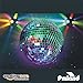 PMLAND Mirror Balls Disco DJ Dance Decorative Stage Lighting Home Party Business Window Display Decoration 12 Inch
