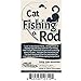 Fairly Odd Novelties Cat Fishing Pole Toy - Funny Interactive Fish Toy for Cats, Kittens, and Small Pets. Giftable Cat Fishing Rod Novelty Gifts, Item, FON-10309, Multi-Colored, 1 Count (Pack of 1)