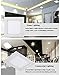 B-right 18W 8-inch Dimmable Square LED Panel Light Ultra-Thin 1400lm 4000K Daylight White LED Recessed Ceiling Lights for Home Office Commercial Lighting