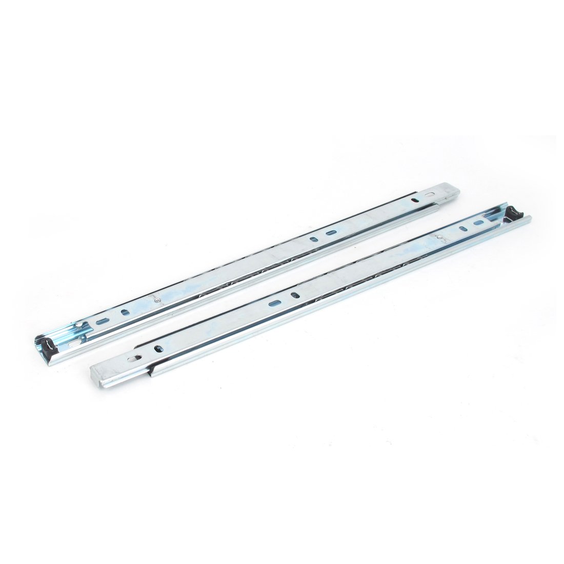 Sourcingmap 13.3-Inch Drawer Slides, Full Extension Ball Bearing Slide Track Rail 25mm Wide 55lb Capacity 1 Pair