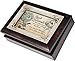 Cottage Garden Good Friends are Like Stars Burlwood Jewelry Music Box Plays What Friends are for