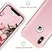 BENTOBEN Compatible with Phone Case iPhone Xs/iPhone X, Full Body Heavy Duty Shockproof Drop Protection 3 in 1 Hybrid Hard PC Anti-Slip Soft Rubber Bumper Protective Cover for Girls Women, Rose Gold