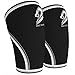 CHLC HOUSE Knee Sleeves (1 Pair) Free Gym Bag - Squat Knee Support & Compression for Powerlifting, Olympic Weightlifting, Crossfit, Bodybuilding - 7mm Neoprene - For Men & Women