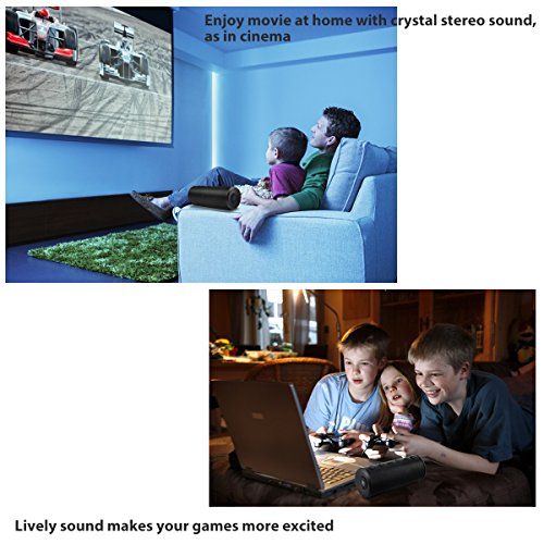 image for Mix Hero Portable Wireless Bluetooth Speaker, Big Magicbox 20W Loud Sp