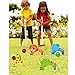 Wondertoys Wooden Animals Croquet Set Golf Toys Gift for Boys and Girls Early Educational Game for Children