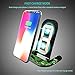 Fast Wireless Charger, Qi Certified Wireless Fast Charger Charging Stand Pad Foldable for Samsung Galaxy S9 S9+ S8 S8 Plus Note 8/5 S7/S7 Edge,Qi iPhone Wireless Charger Compatible X 8 8 Plus