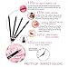 12pcs Fashion Colors Ultra Fine Lip Liner, Set of 12 Professional Waterproof Longwear Lip Liner Pencils by Sinsun