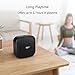 MIFA Bluetooth Speakers, A1 Portable Wireless Soundbox, IP56 Dustproof Waterproof, 12-Hour Playtime, Built-in Mic, TF Card Slot, Loud DSP Sound Enhanced Bass, Woven Fabric Black