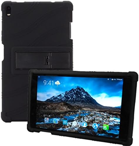 Lenovo TAB 4 8 Plus Case - HminSen (2017 [Kids Friendly] Light Weight [Anti Slip] Shock Proof Protective Cover for Lenovo TAB 4 8 Plus TB-8704F TB-8704N Tablet Cases (Black)