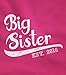 Big Sister Est 2017 / 2016 - Siblings Gift Kids T-Shirt With Big Sister Stickers