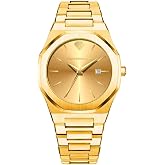 PIERRE RICHARDSON PR5428 Men&rsquo;s Luxury Watch &ndash; Japanese Quartz Movement, Stainless Steel, 41mm, 5ATM Water Resistant, Scratch-Resistant Sapphire Crystal Glass &ndash; Classic Dress Watch for Men