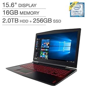 Amazon.com: Lenovo Legion Y520 Gaming Laptop  Core i77700HQ, 16GB RAM, 2TB HDD + 256GB SSD 