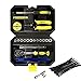 Eyourlife Top & Door Removal Tool Kit for Jeep Wrangler - Mechanics Tool Case w/ Torx Screwdriver Set with Ratchet Handle,Socket Set,Wire Stripper,Car Trim Removal Kit 82214166AB