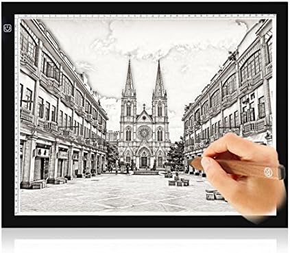 Tracing Light Box A3 Light Board,Artograph Light Pad,Drawing Light Box for Animation, Cartoon, Tattoo Tracing, Craft Projects, X-ray Viewer