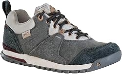 Oboz Women's Emma Low Hiking Shoe, Nimbus Gray, 8