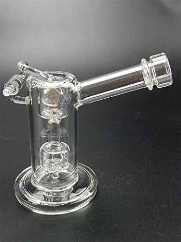 Donghongj Clear Glass 14cm Talll Handmade (Clear)