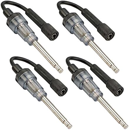 ZaZaTool NEW 4pcs 6-12V IGNITION IN-LINE SPARK TESTER PLUG DIAGNOSE CHECKER TESTER SPARK PLUG