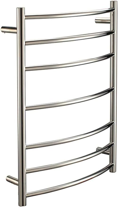 MU Toalleros Eléctrico Calentado Toallero Curvado, Radiadores Porta