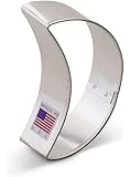 Ann Clark Crescent Moon Cookie Cutter - 3 Inches - Tin Plated Steel