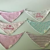 Bavaglini Bandana Yafane 6 Pezzi - Mussola Cotone, Assorbenti, Regolabili, Per Neonati E Bambini - Foto 4