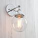 PERMO Vintage Industrial Wall Sconce Lighting Fixture with Mini 5.9