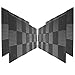 96 Pack Acoustic Panels Studio Foam Wedges 2