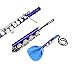 Andoer Flute Cleaning Kit Set with Cleaning Cloth Stick Screwdriver Gloves