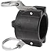 Banjo 075CAP Polypropylene Cam & Groove Fitting, Dust Cap, 3/4