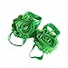 Lisli 5pairs/10pcs Newborn Baby Girl's Kids Flowers Foot Band Ties Barefoot Sandals Shoes