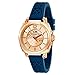 Coach Women's 14502095 Mini Boyfriend Signature Blue Strap Rose Gold Tone Watch