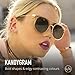 Quay Australia KANDYGRAM Women's Sunglasses Sports Aviator - Gold/Green
