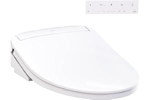 TOTO® WASHLET® KS6 Electronic Bidet Toilet Seat with Instantaneous Water Heating, PREMIST and EWATER+ Wand Cleaning, Elongated, Cotton White - SW3946#01