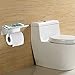 Bosszi New Concise Style Self Adhesive Wall Mount Paper Tissue,SUS304 Stainless Steel Toilet Paper Towel Holder Mobile Phone/Soap Storage Shelf,Brushed