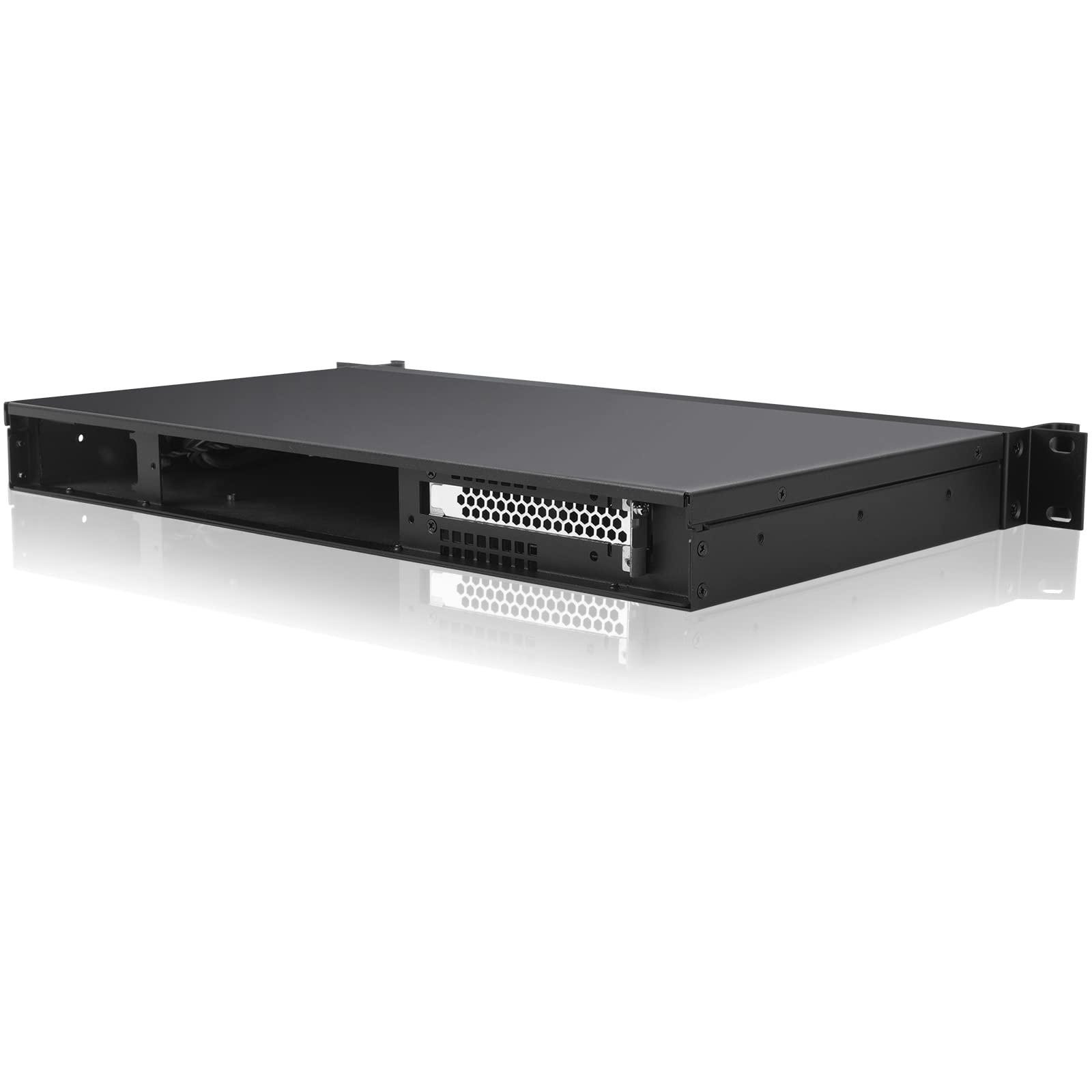 Rackchoice 1U Compact Server/Desktop mini-ITX Chassis - 9.84
