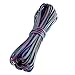 65.6 ft 4 Color 22 AWG RGB Extension Cable Line for LED Strip RGB 5050 3528 Cord 4pin wire