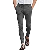 GINGTTO Mens Dress Pants Slim Fit Stretch Chino Pants for Men