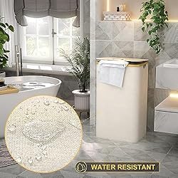 Homykic Laundry Hamper with Lid, 100L Tall Laundry