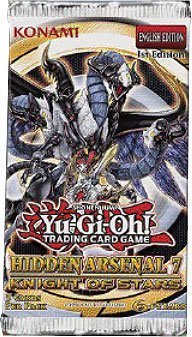 YuGiOh Hidden Arsenal 7 Knight of Stars Booster Pack