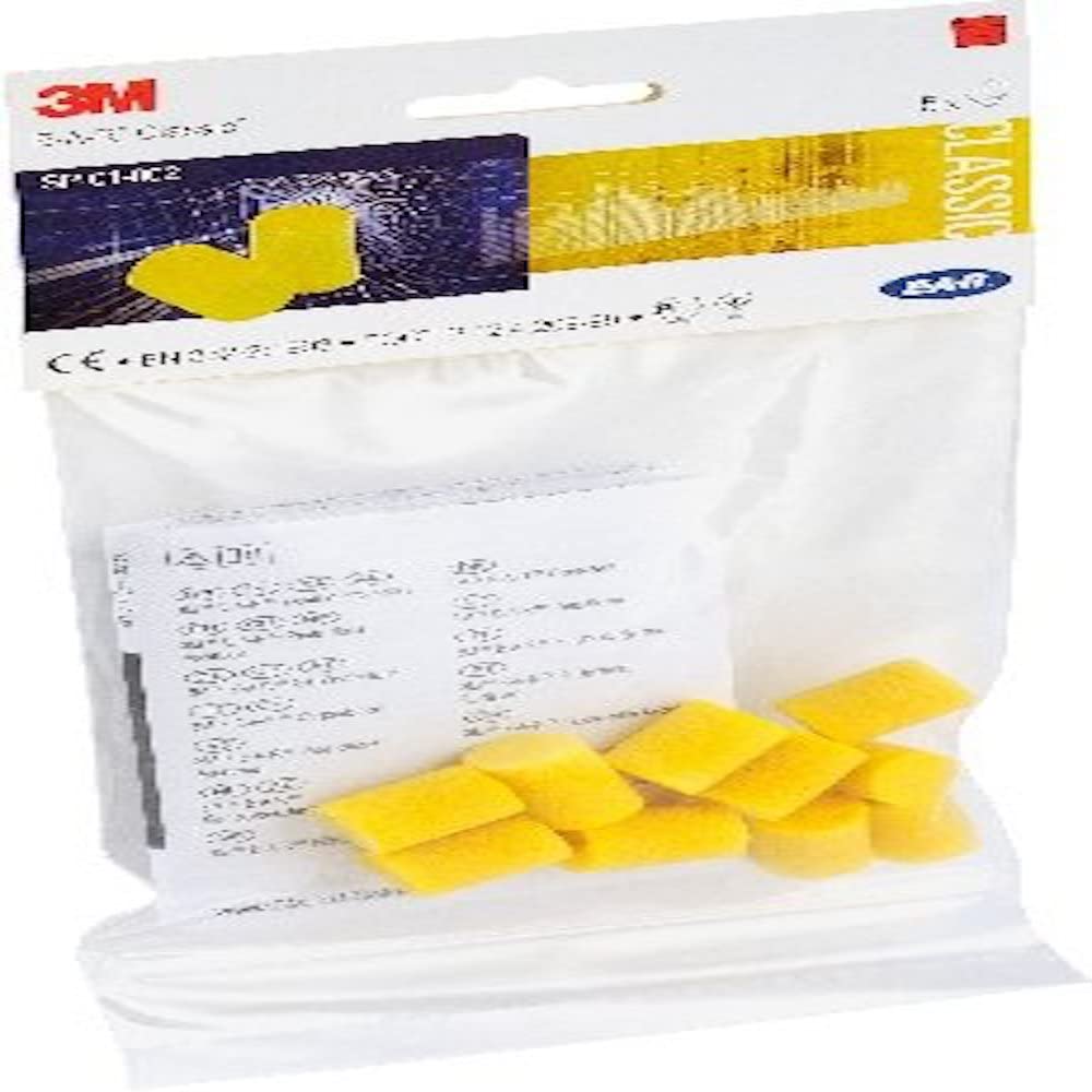 3M™ E-A-R™ Classic™ Earplugs, 28 dB, Uncorded, 5 Pairs/Bag, SP-01-002