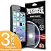 Ringke Screen Protector Compatible with iPhone 5S Invisible Defender (3 Pack) Clearness Perfect Touch Precision High Definition Clear Film for iPhone 5S, 5C, 5