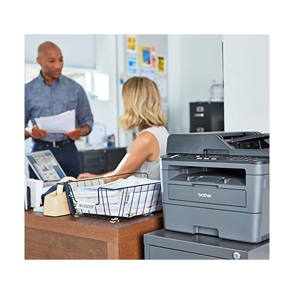 Brother Monochrome Laser Printer, Compact All-In One Printer