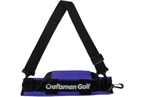 CRAFTSMAN GOLF Portable Mini Carry Bag Shoulder Sleeve Bag Ideal for Golf Course