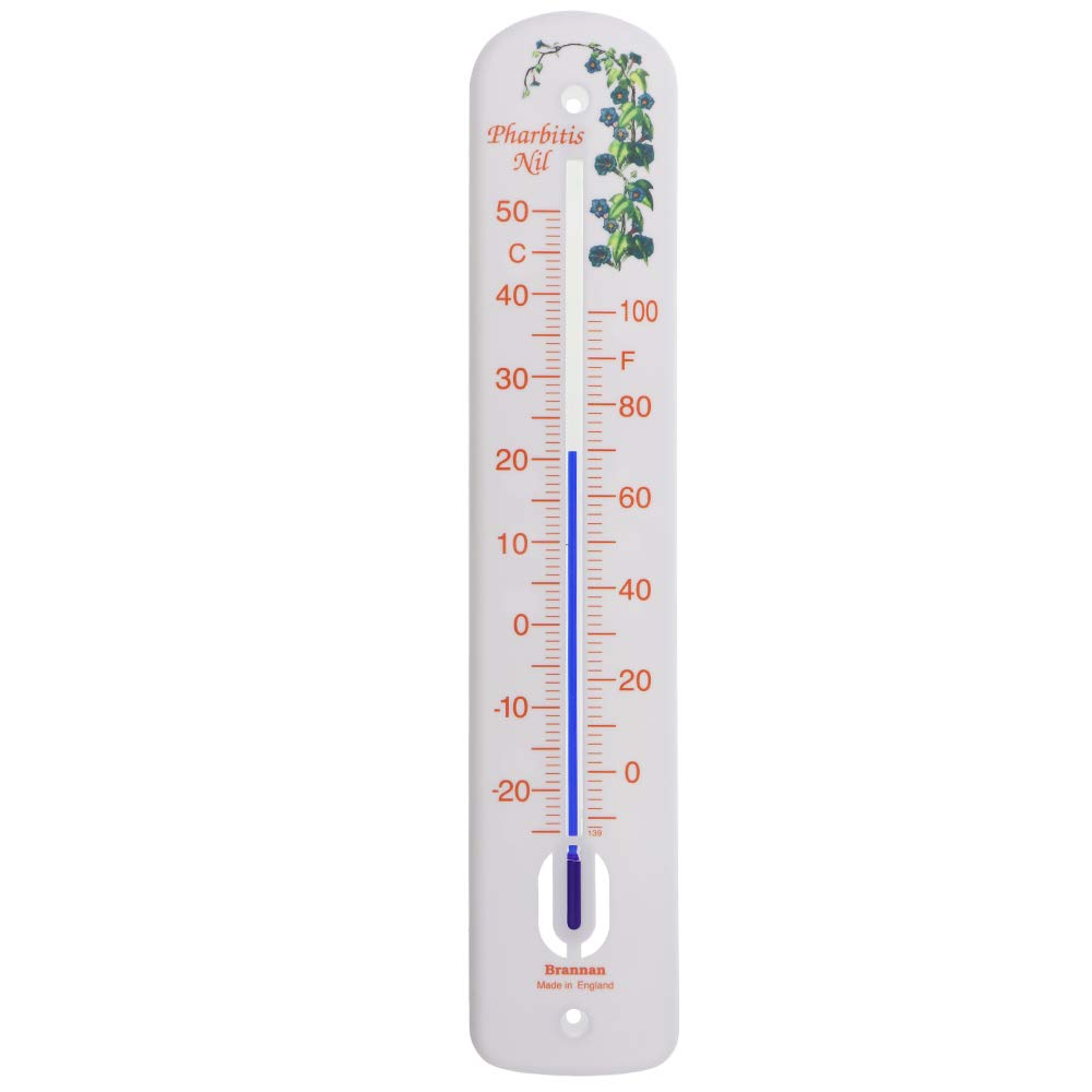Brannan Large Outdoor Thermometer with Attractive Design for the Garden - Large 380 mm Outside Thermometer