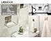 LAUNGDA Soap Dish Adhesive Soap Holder Wall Mounted Chrome Soap Dish Holder for Shower/Bathroom/Kitchen/Tile