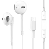 USB-C-Kopfh&ouml;rer, kabelgebunden, Typ C mit Mikrofon, kompatibel mit iPhone 16/15 Pro Max Plus, iPad Pro Air, Huawei P60/50/40/30, Samsung Galaxy S24/S23/S22/S21/Ultra, Google Pixel, Xiaomi, Android