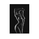 Nude Black Woman Painting Decoration,naked Women