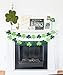 43PCS St. Patrick 's Day Decorations - Shamrock Clover Banners Lucky Garland Hanging Swirls Balloons Green Party Supplies Ornaments - No DIY Required